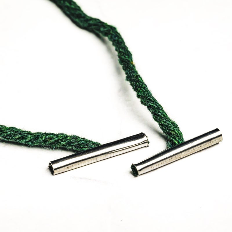 Hippo 4 Inch Short Length Metal End Green Cord Treasury Tag - Pack of 200 Highly Durable Fastening or Binding Filing Instrument Ideal for Home, School, Office, Factory and Hospital by Yosogo - Image 5